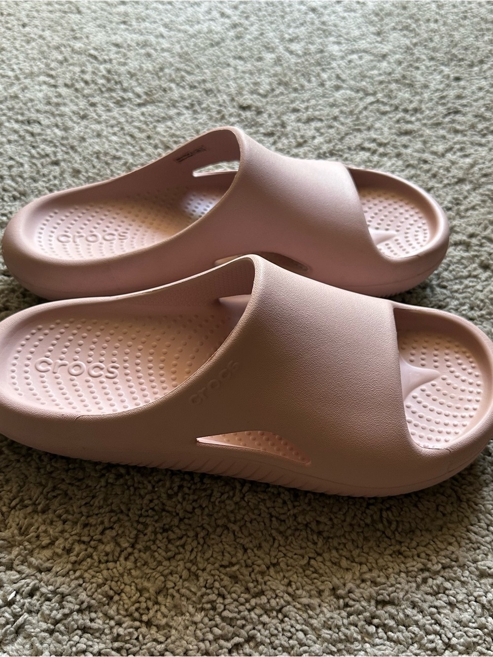 CROCS LiteRide Slide Sandal - Light Pink - Picture 2 of 6